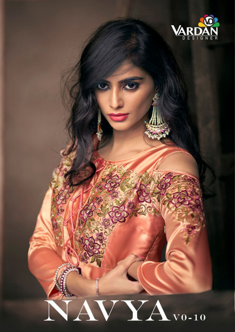 Vardan Designer Navya Vol 10 Beautiful Party Wear Gown Collection Vardan Designer Navya Vol 10 Beautiful Party Wear Gown Collection